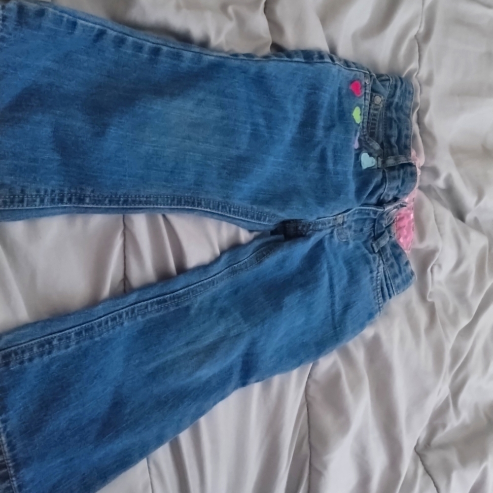 Long pants with hearts